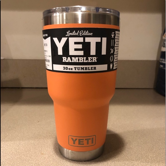 coral yeti tumbler 30 oz